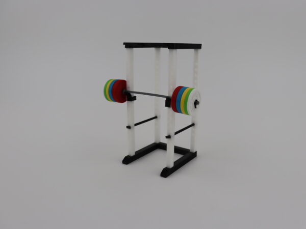 Bench press, Squat rack and Olympic weight set - Image 4