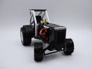 3D printable RC tractor sporty design